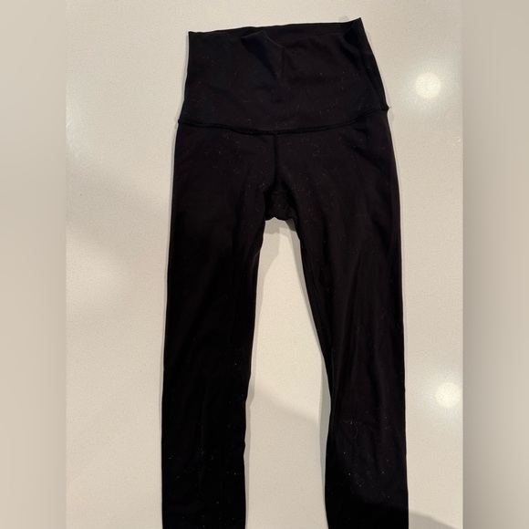 Lululemon Black WunderUnder Nulu Leggings - size 6 - black - Picture 4 of 4